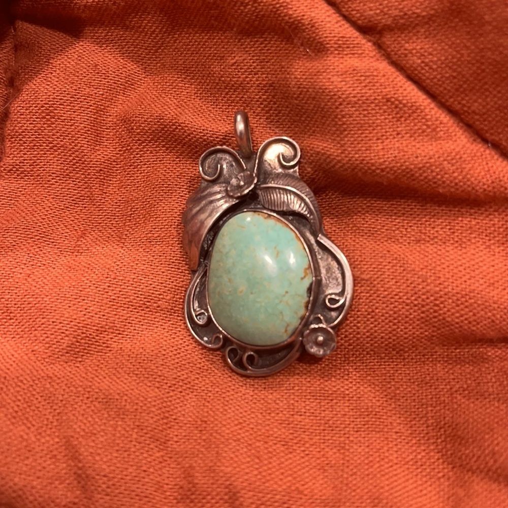 Vintage Turquoise Pendant